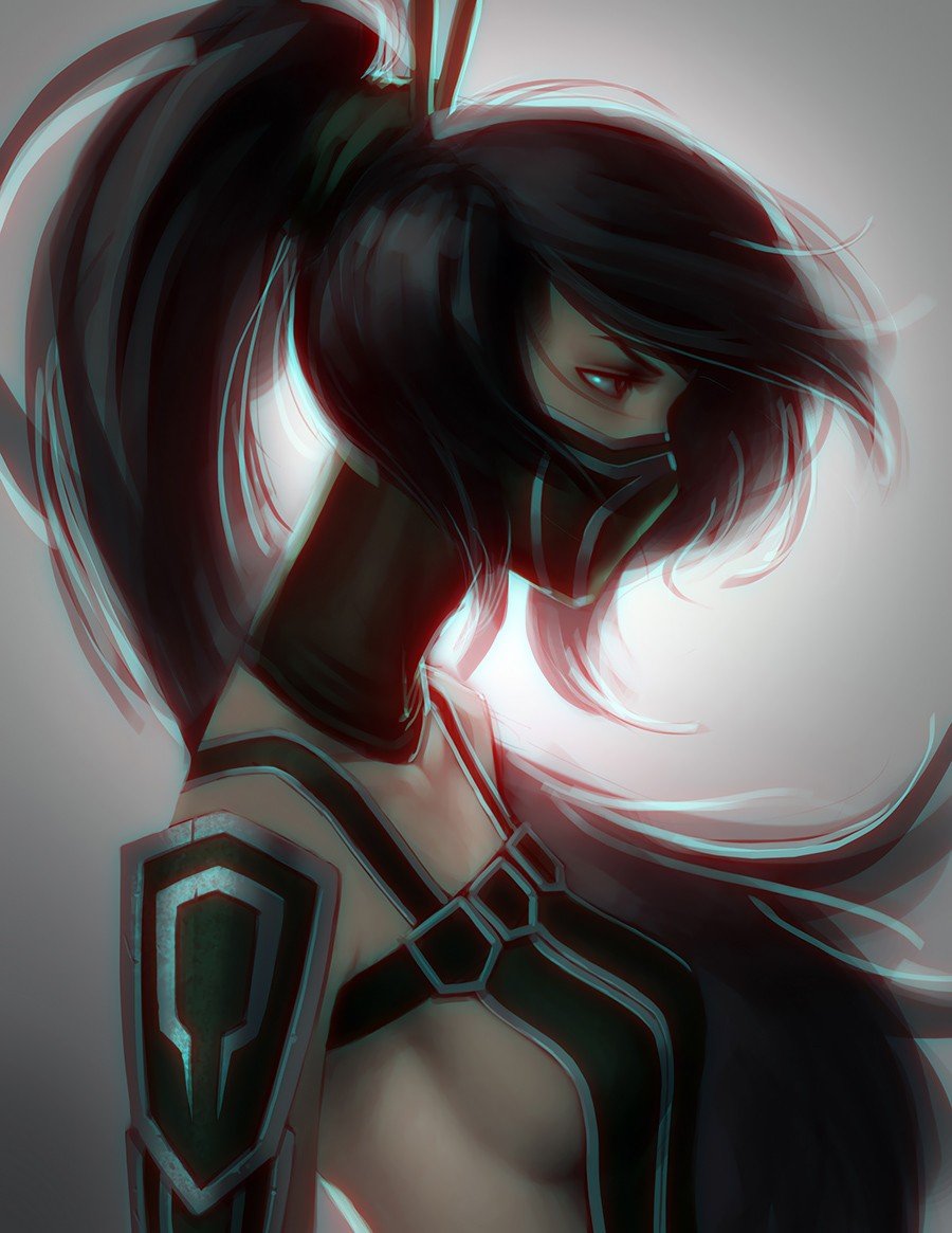 Akali by raf107 League of Legends Artwork Wallpaper lol