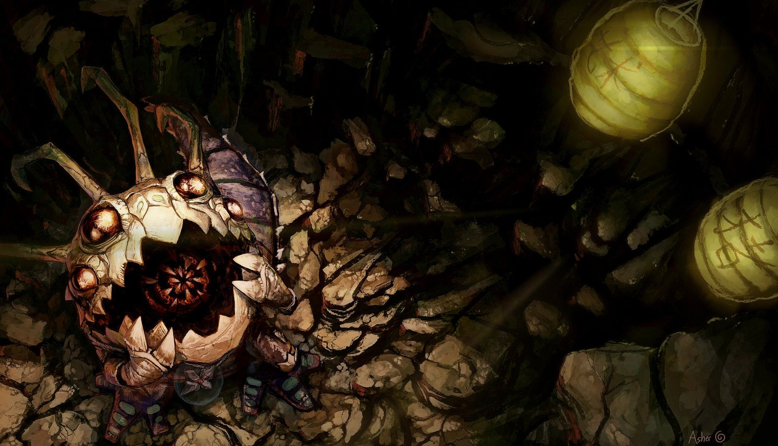 Kog'Maw by InnovatingPanda HD Wallpaper Fan Art Artwork League of Legends lol