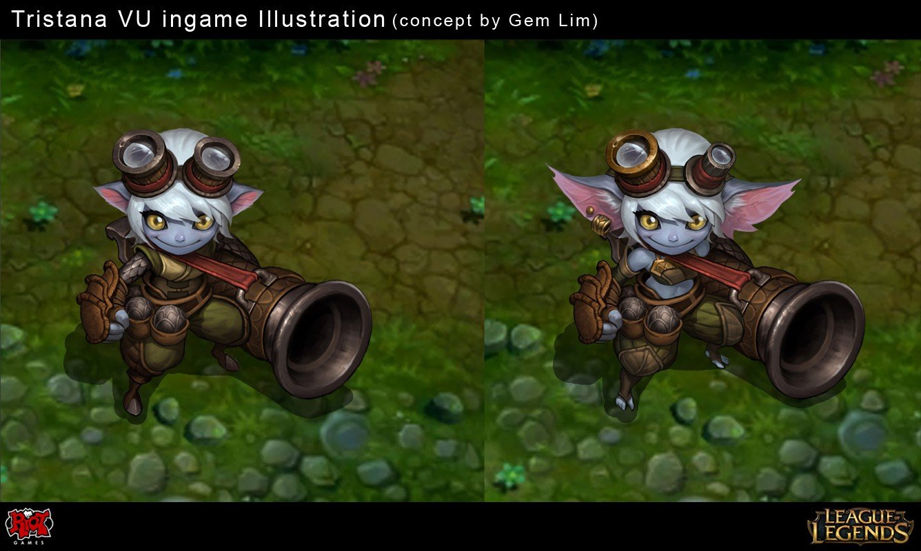 Tristana VU Concept by Yideth League of Legends Artwork Wallpaper lol (2)