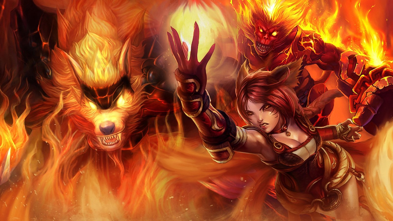 Fire trio