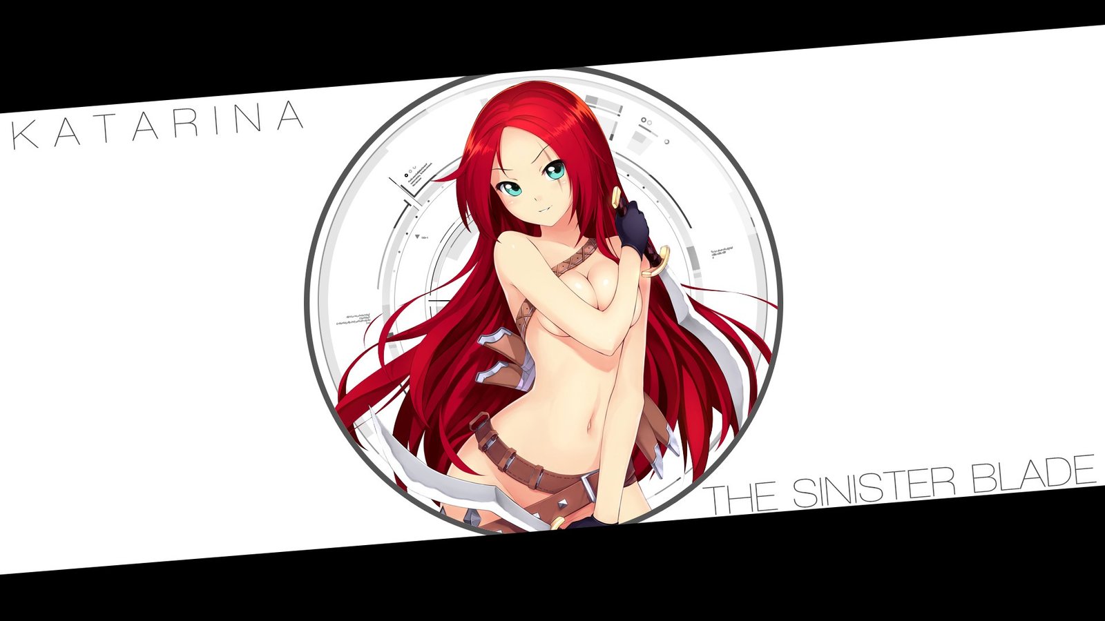 Kitty Cat Katarina by WR-Dwyndle HD Wallpaper Fan Art Artwork League of Legends lol