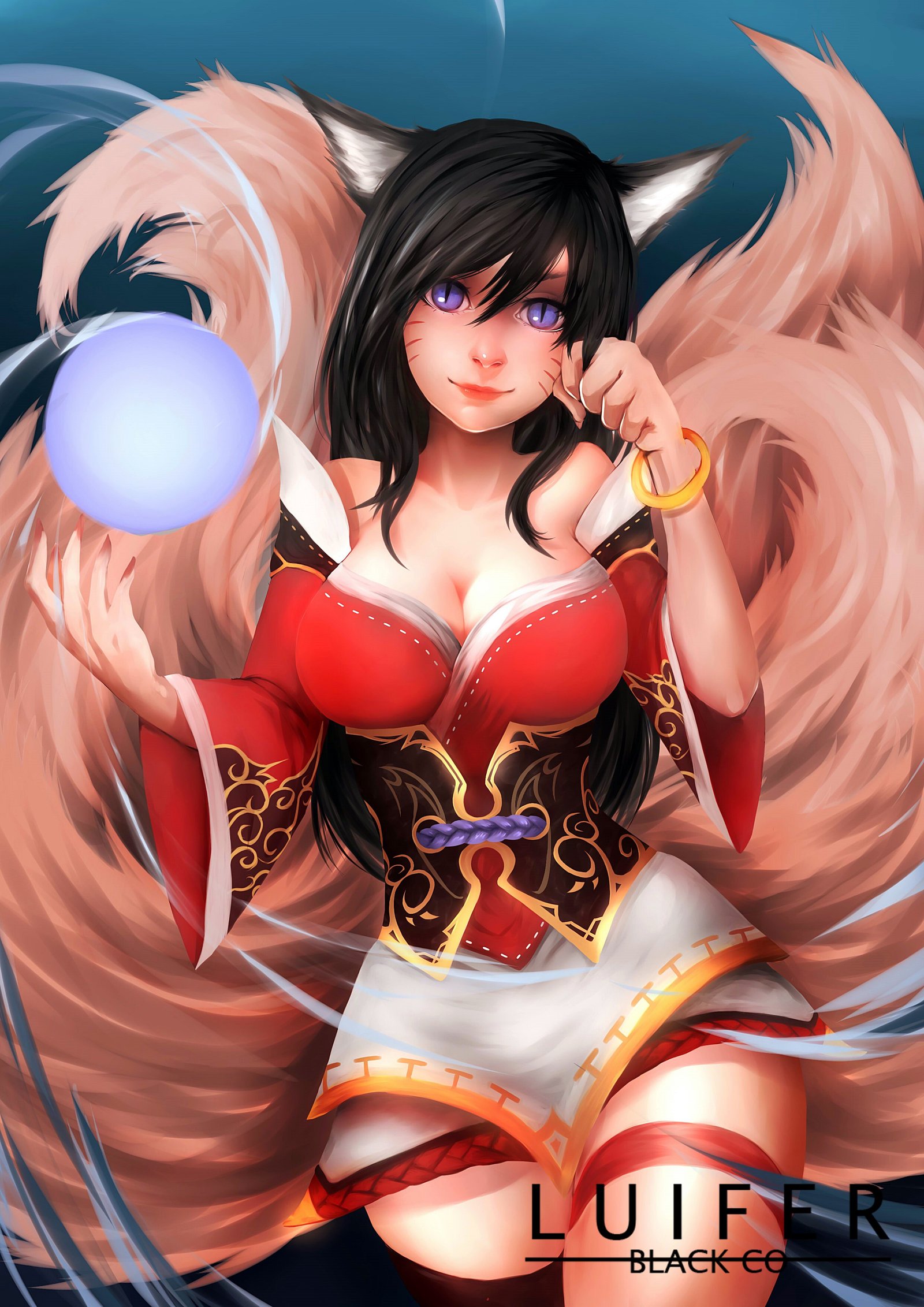 Ahri Wallpapers And Fan Arts League Of Legends Lol Stats 