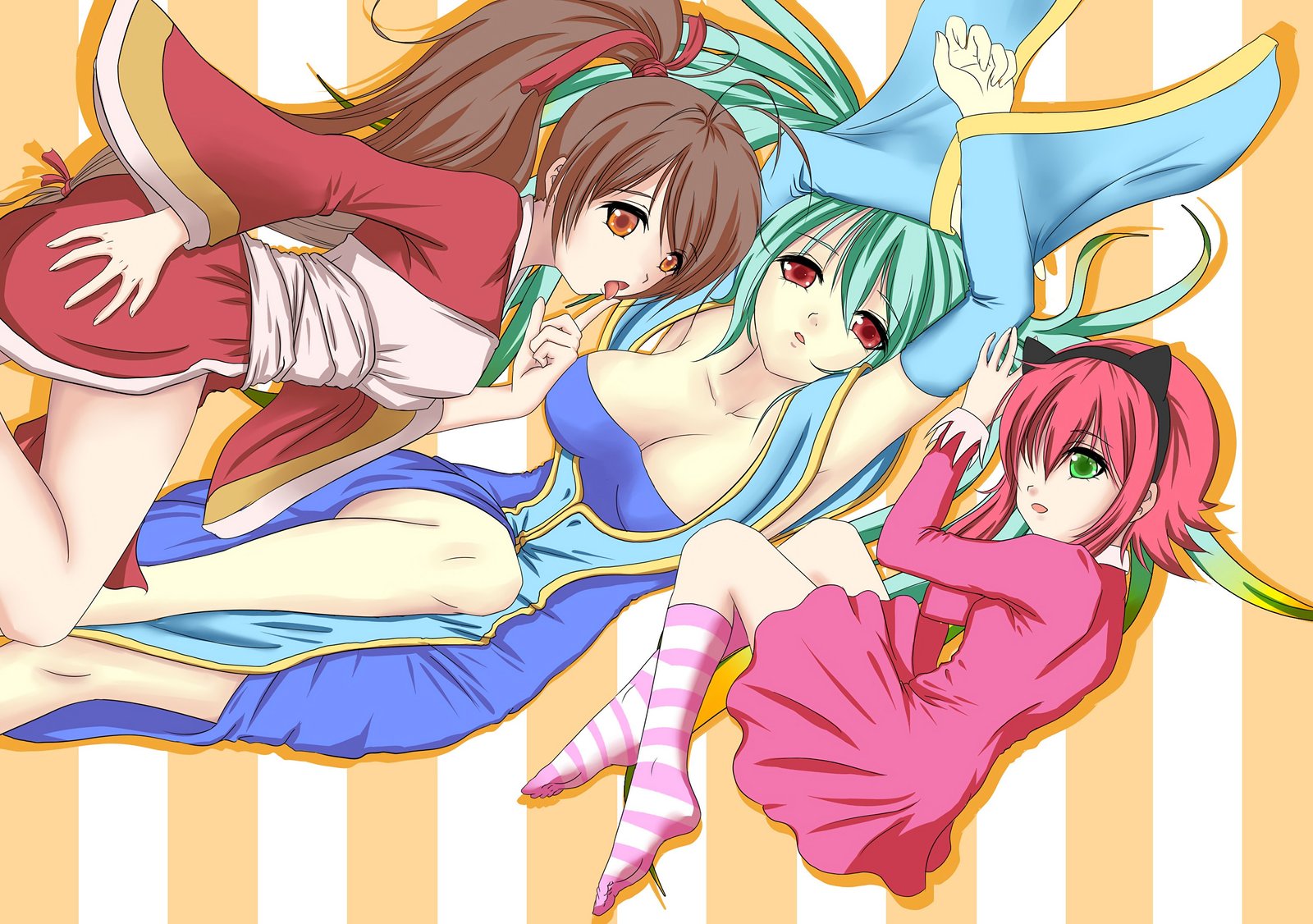 Akali, Sona & Annie by KURAUDO League of Legends Artwork Wallpaper lol (4)