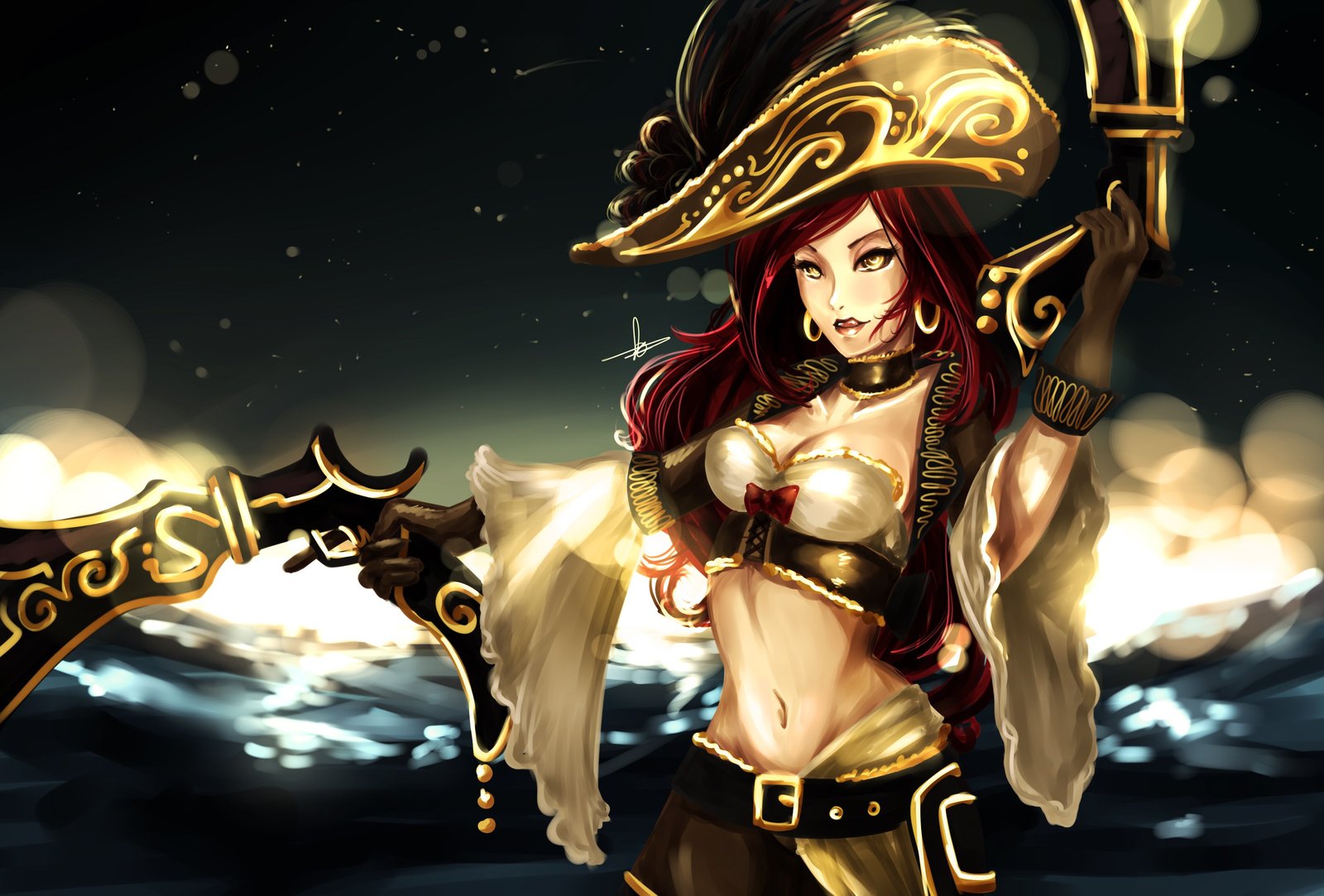 Miss Fortune Redesign by Hannah515 HD Wallpaper Fan Art Artwork League of Legends lol