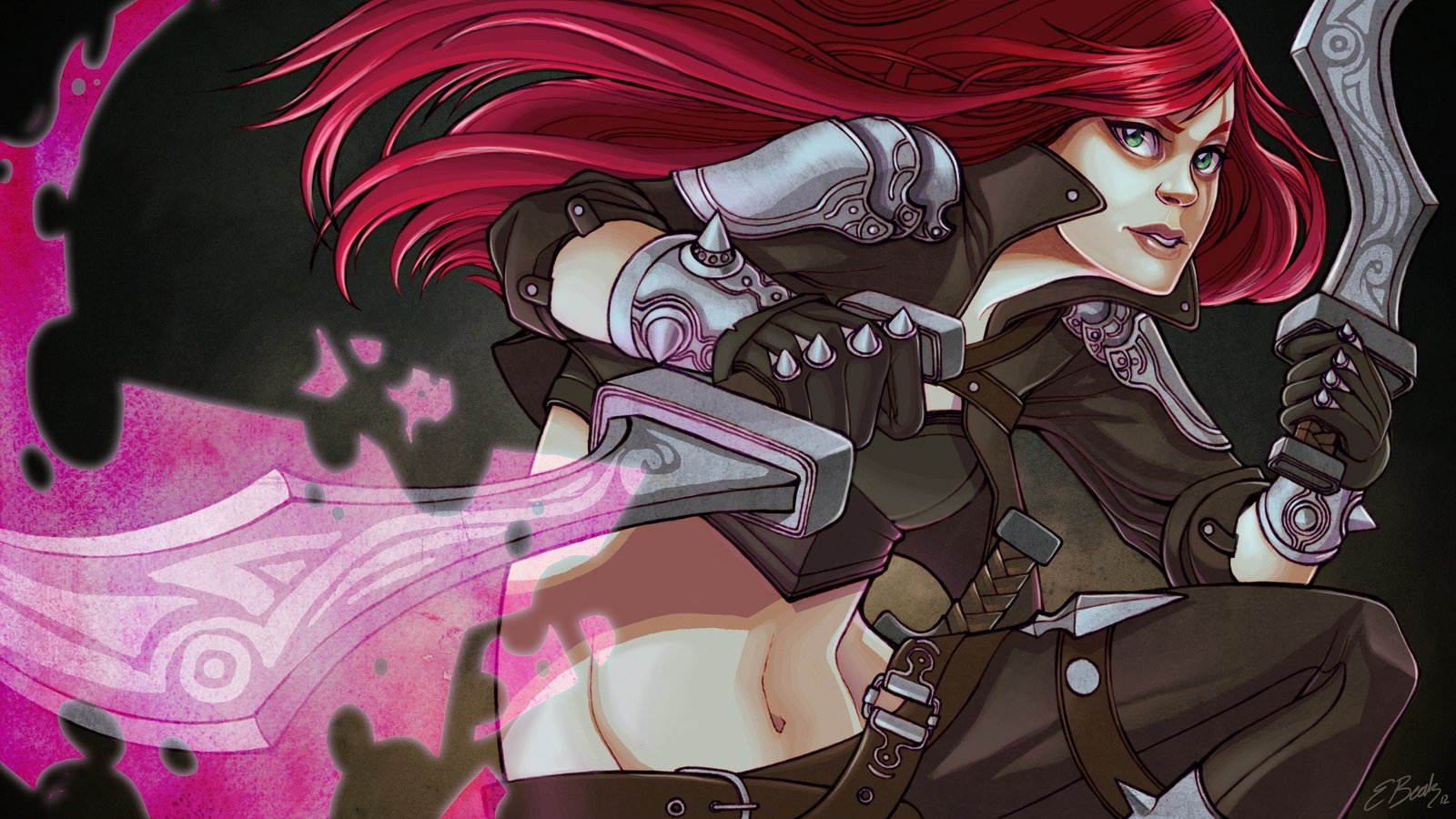 Katarina league of legends - aria art