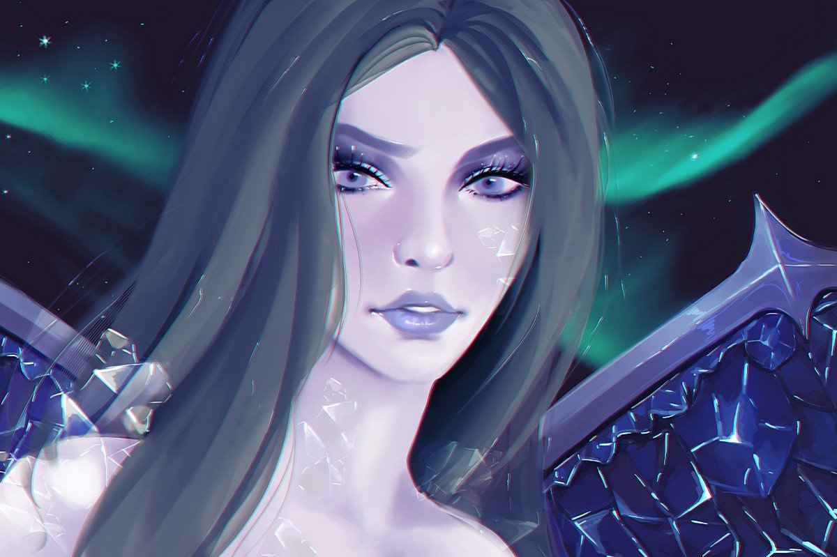 Human Anivia Portrait by Haeaswen HD Wallpaper Artwork Fan Art League of Legends lol