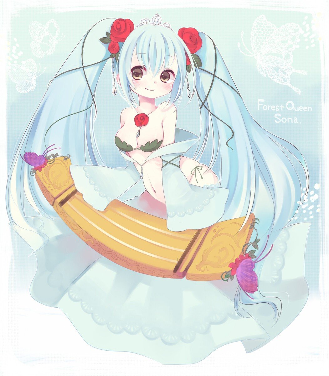 Wedding Sona by つなこーん HD Wallpaper Fan Art Artwork League of Legends lol