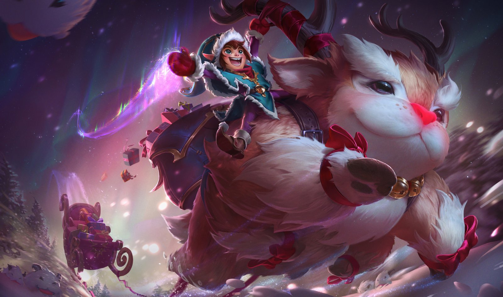 Workshop Nunu Splash Art Update Rework HD 4k Wallpaper Background Official Art Artwork League of Legends lol (3)