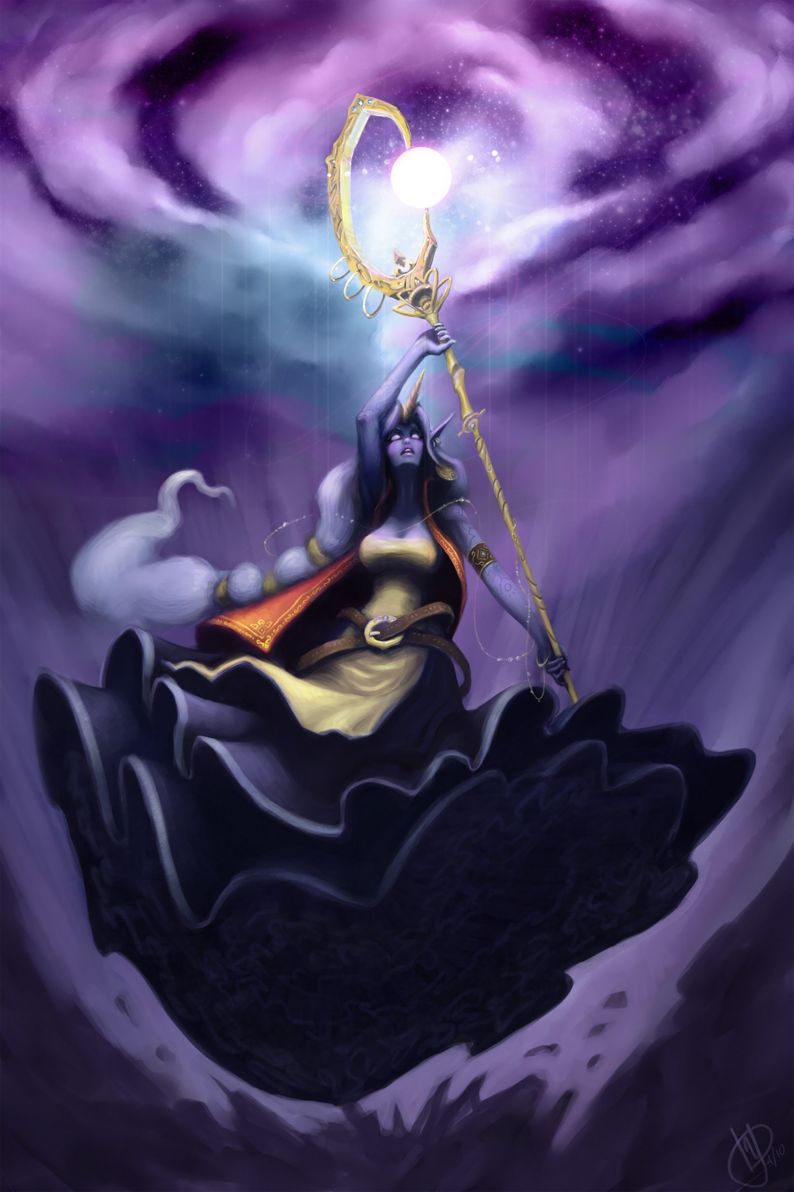 Soraka by iamtretre HD Wallpaper Fan Art Artwork League of Legends lol