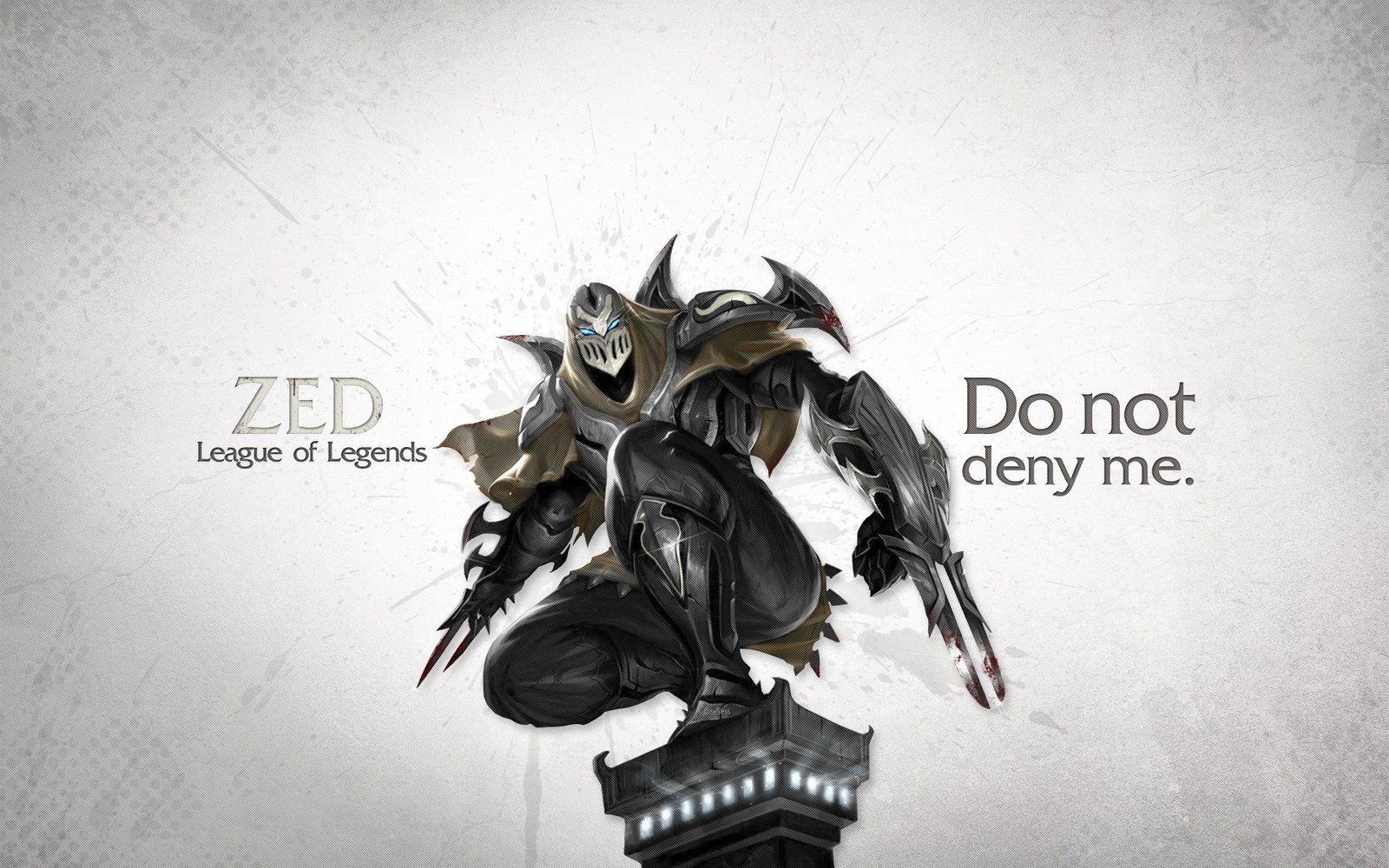 Zed by deSess HD Wallpaper Fan Art Artwork League of Legends lol