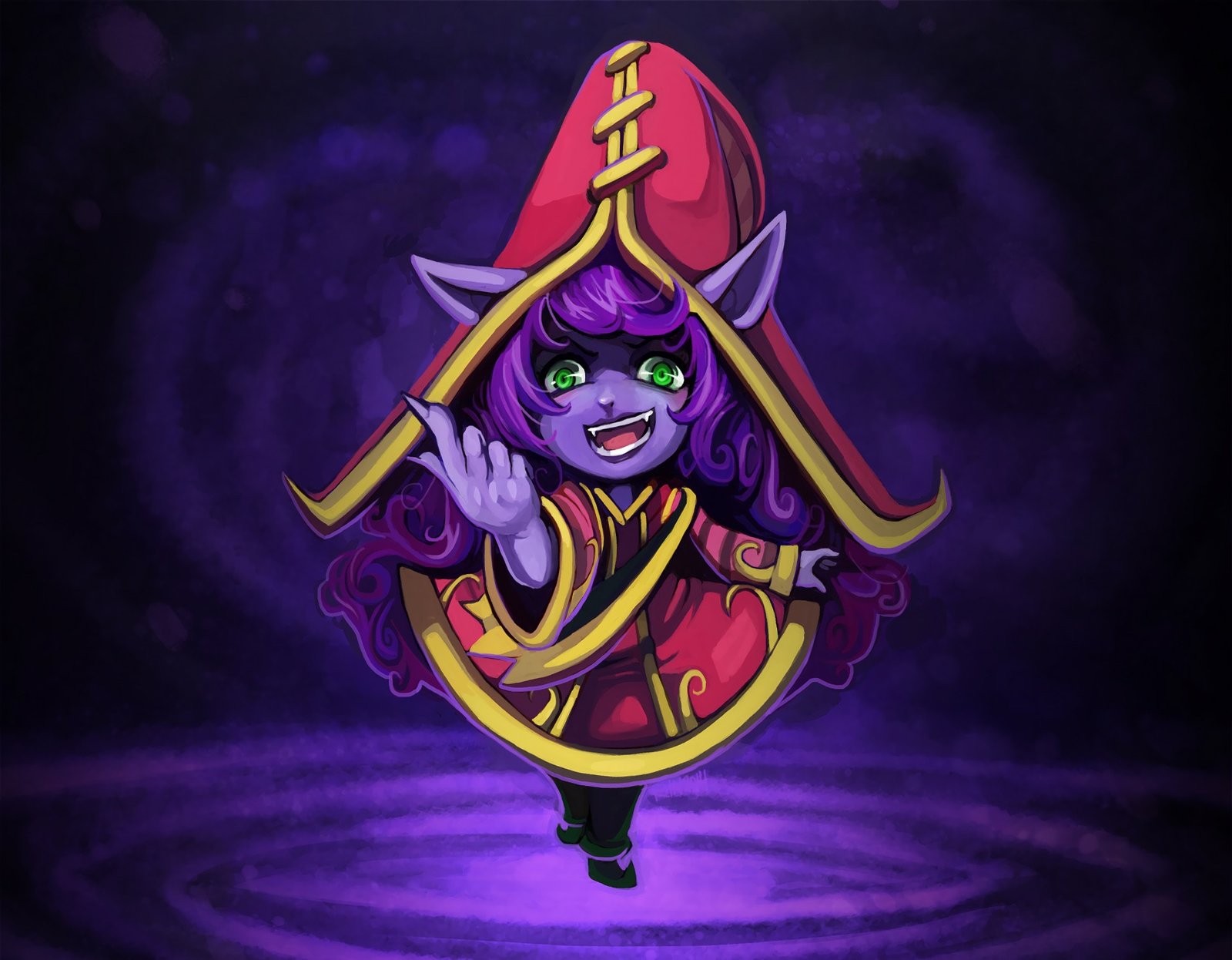 Lulu by RinTheYordle HD Wallpaper Fan Art Artwork League of Legends lol