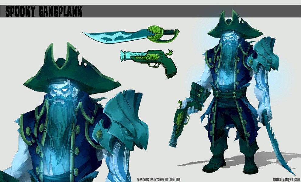 Spooky Gangplank Concept by Kristina Ness