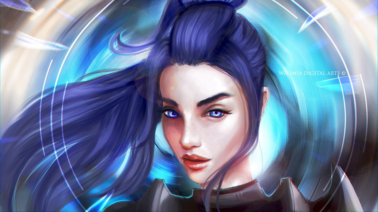 Pulsefire Caitlyn by wikimia HD Wallpaper Background Fan Art Artwork League of Legends lol