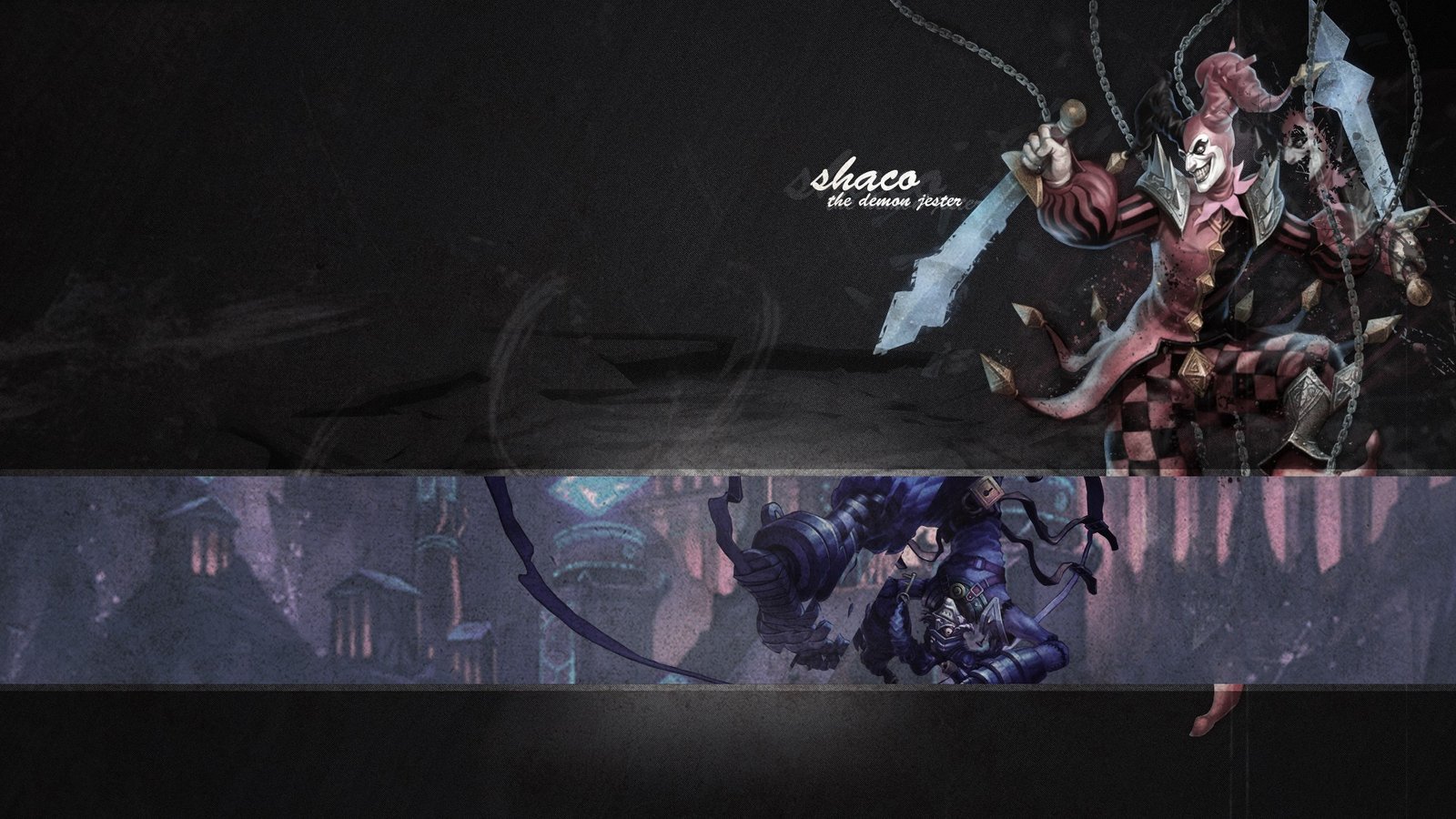 Shaco by ChenWei91 HD Wallpaper Fan Art Artwork League of Legends lol