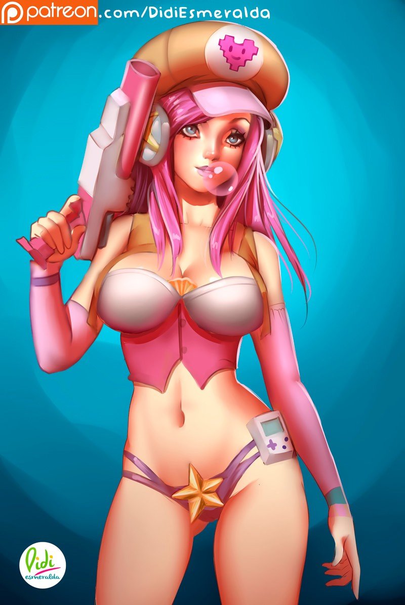 Arcade Miss Fortune by Didi-Esmeralda HD Wallpaper Fan Art Artwork League of Legends lol