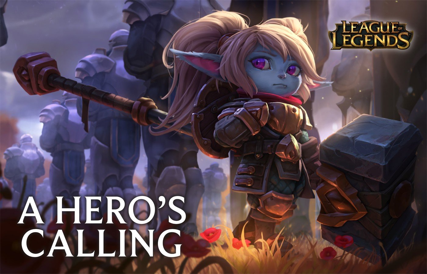 Poppy A Heros Calling Comic (1) League of Legends Artwork Wallpaper lol