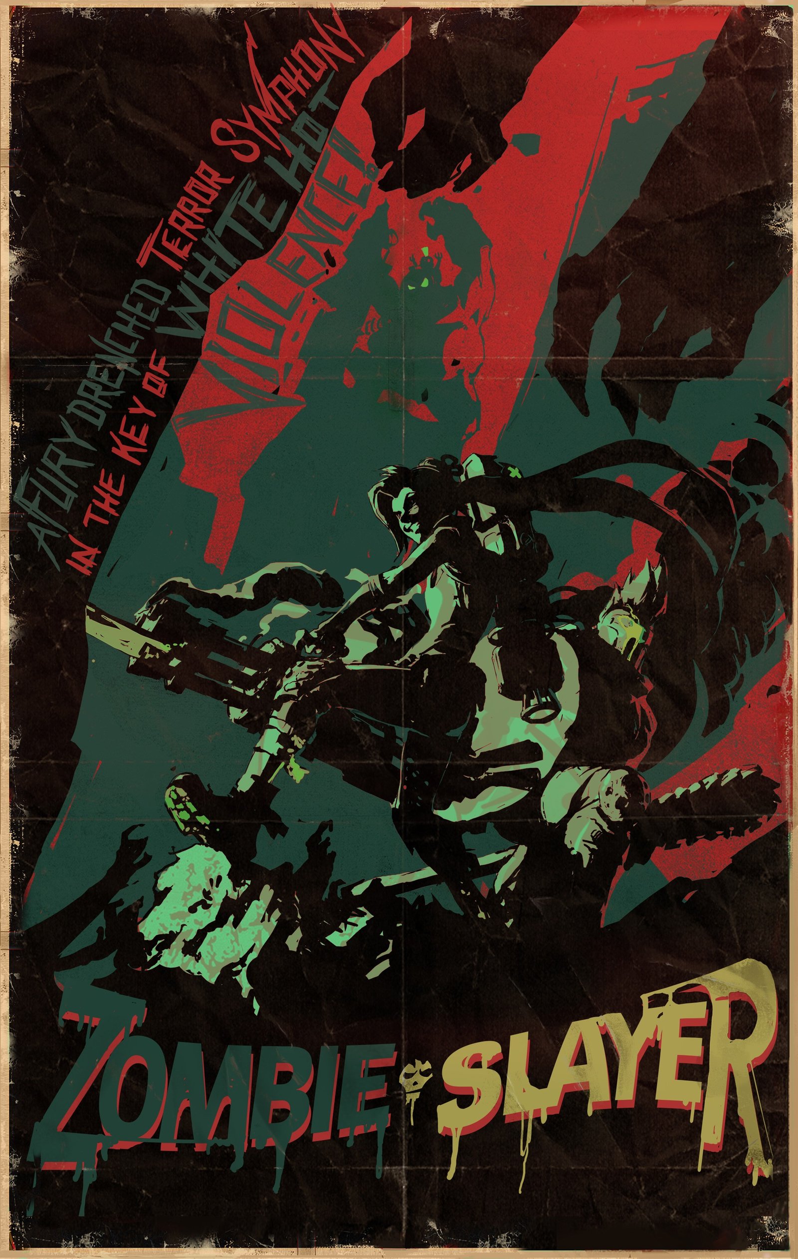 Zombie Slayer Promo League of Legends Artwork Wallpaper lol