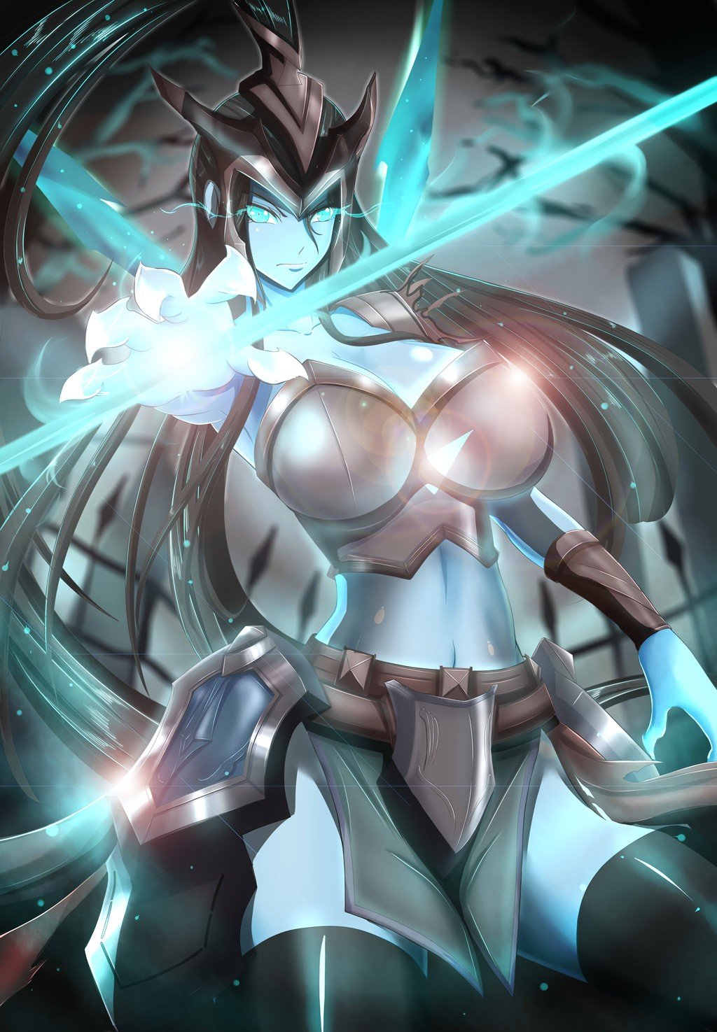 Kalista by TorahimeMax HD Wallpaper Fan Art Artwork League of Legends lol