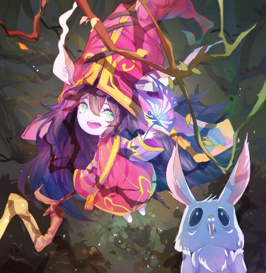 Lulu by 還祠 HD Wallpaper Fan Art Artwork League of Legends lol