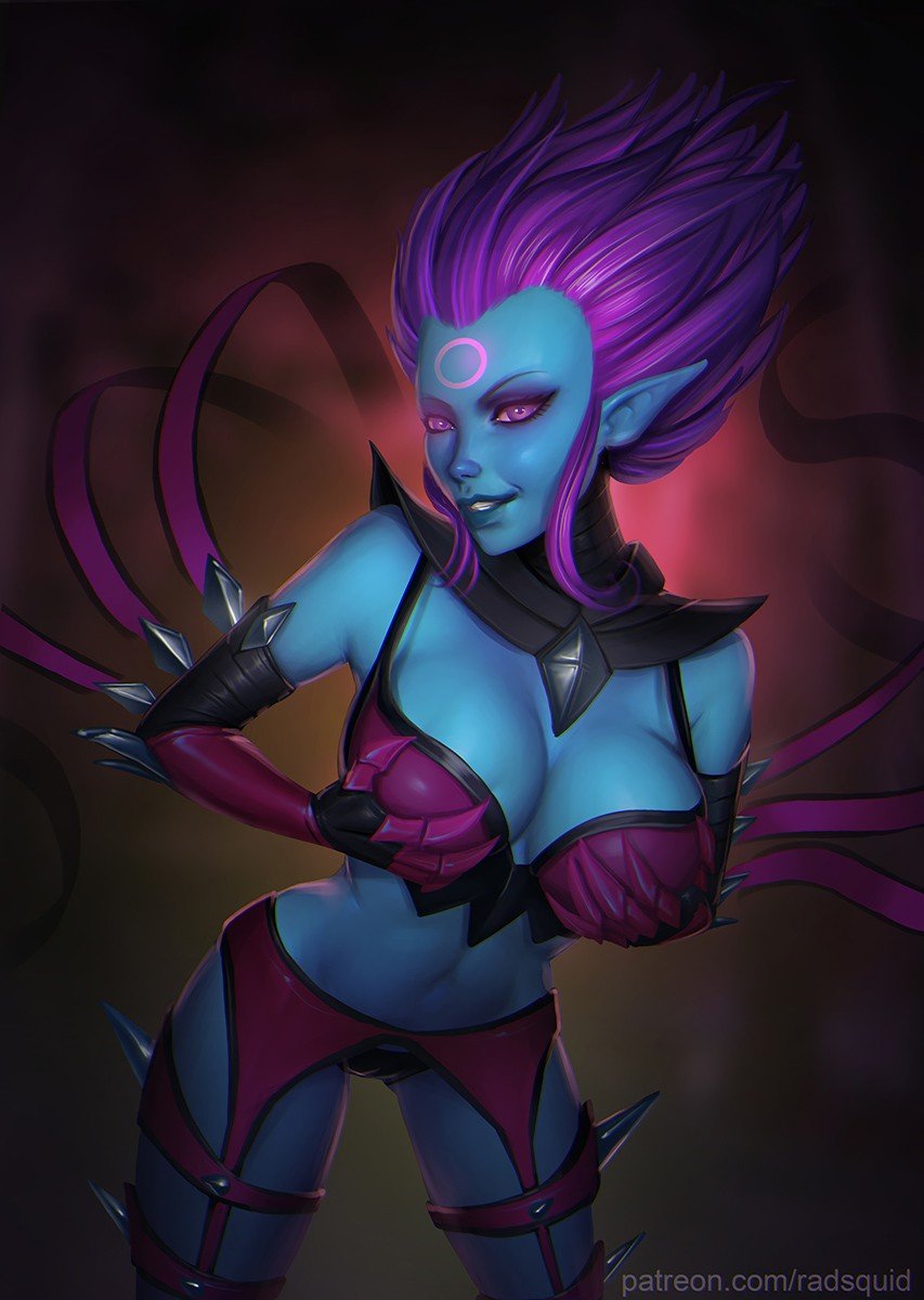 Evelynn by essentialsquid HD Wallpaper Fan Art Artwork League of Legends lol