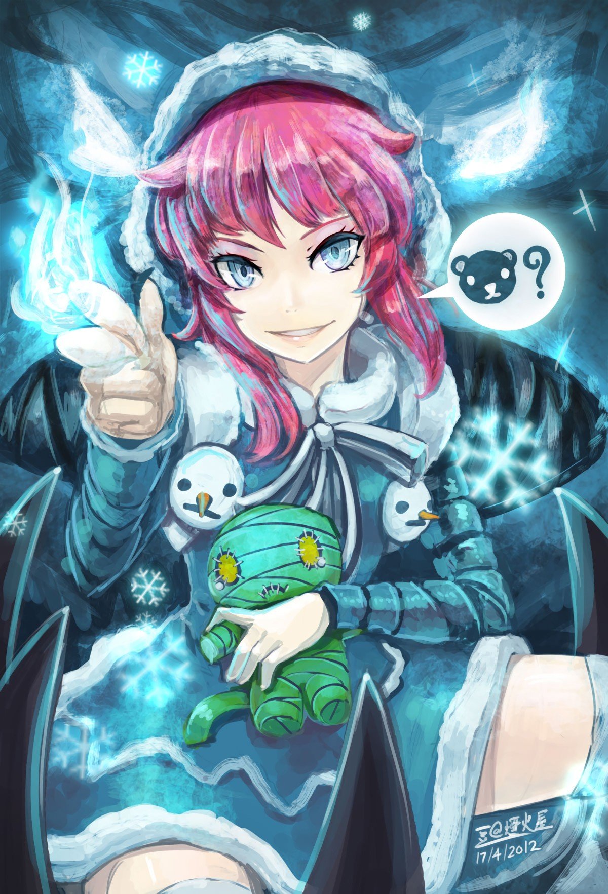 Annie by 神之豆腐 League of Legends Artwork Wallpaper lol Fan Art