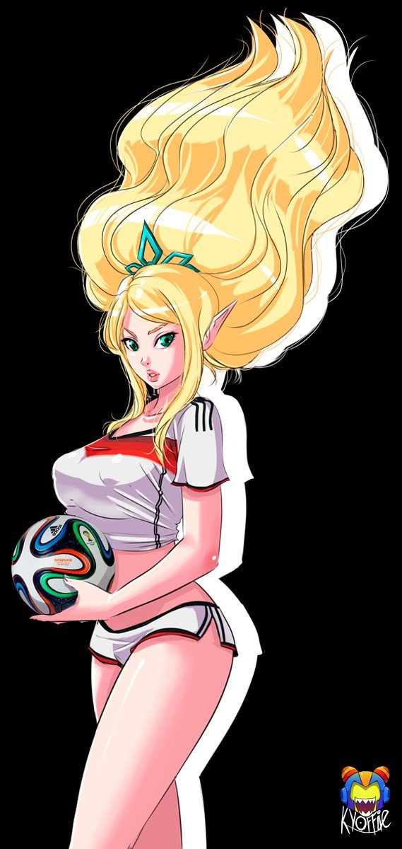 Soccer Janna by Kyoffie12 HD Wallpaper Fan Art Artwork League of Legends lol (2)