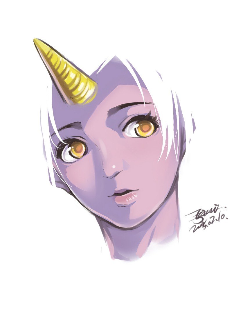 Soraka Portrait by EJAMI HD Wallpaper Fan Art Artwork League of Legends lol