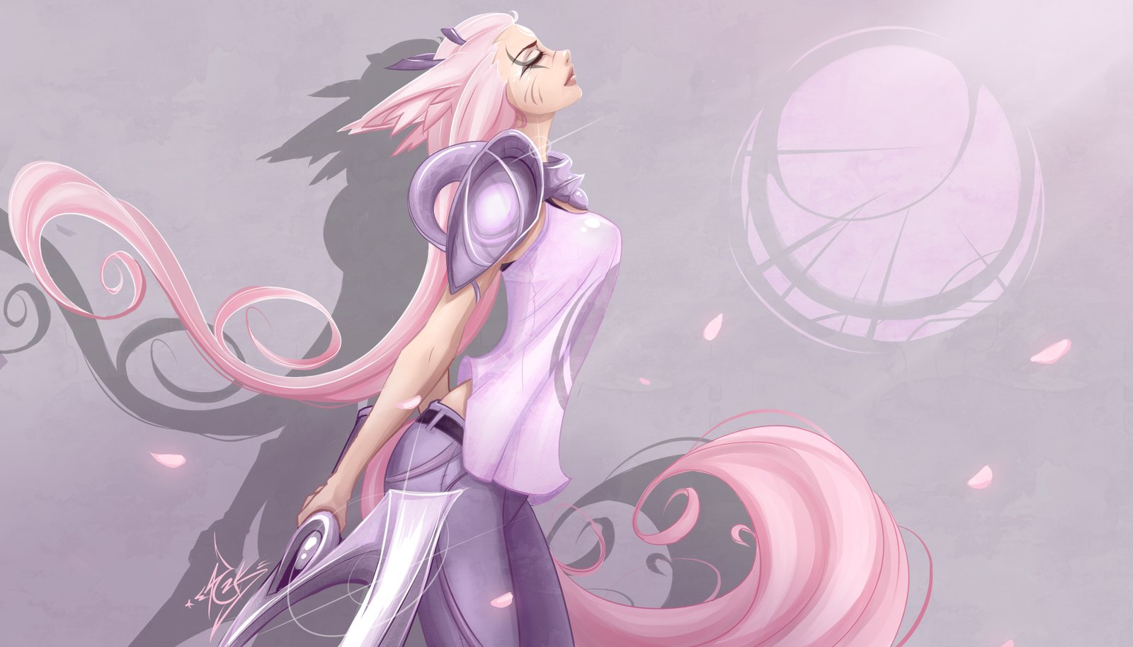 Leaya Diana by ZackArgunov League of Legends Artwork Wallpaper lol