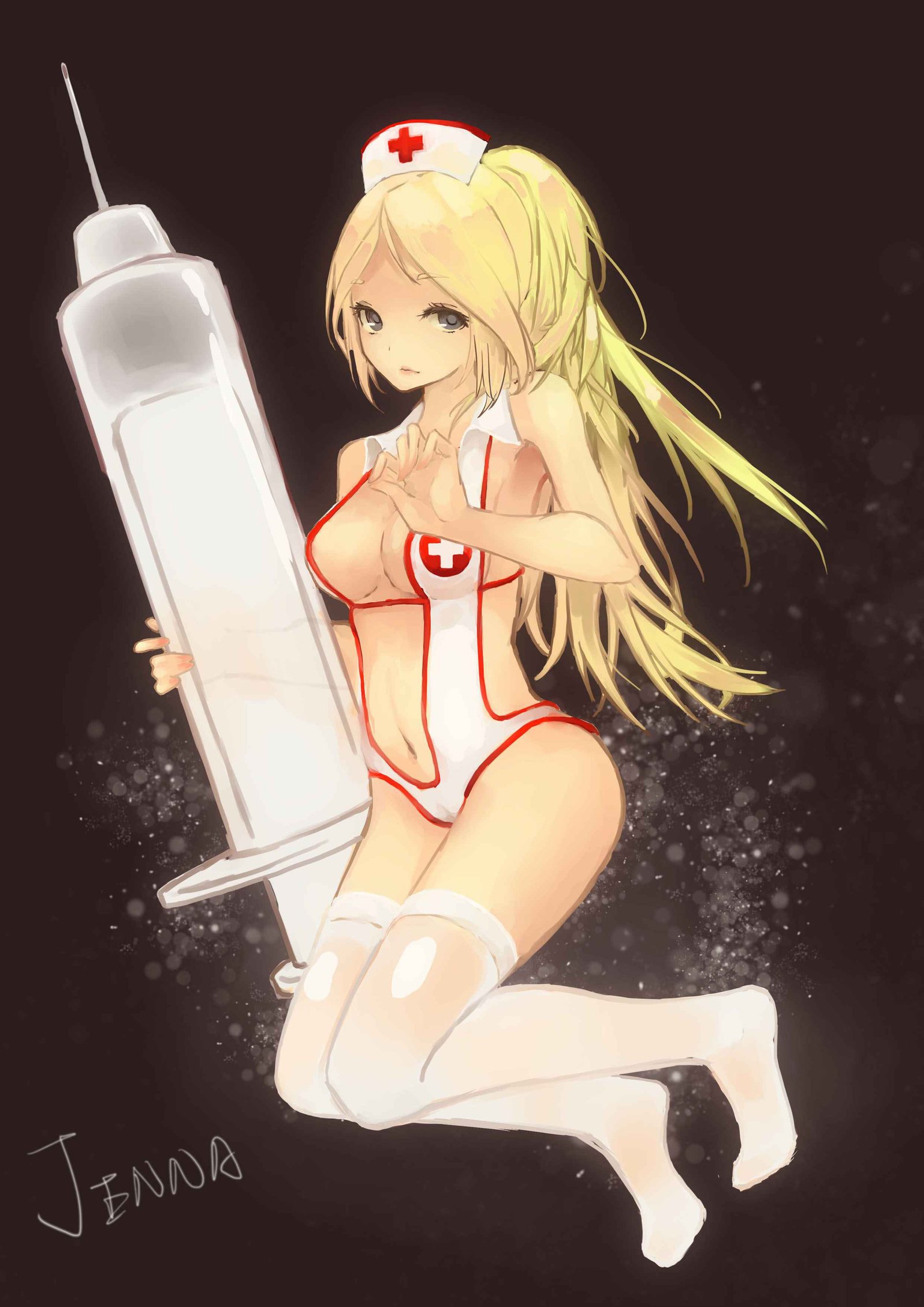 Nurse Janna by 獨言君 HD Wallpaper Fan Art Artwork League of Legends lol