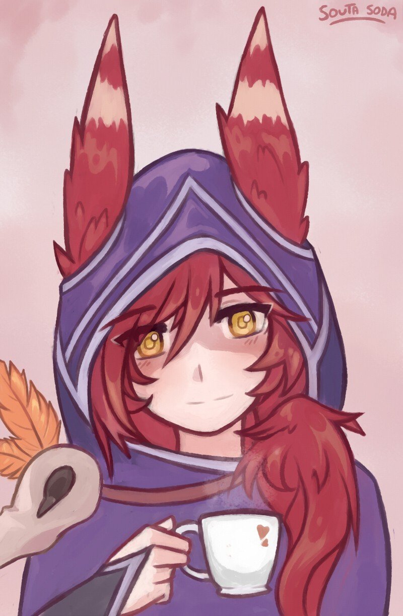 Xayah by soutasoda HD Wallpaper Background Fan Art Artwork League of Legends lol