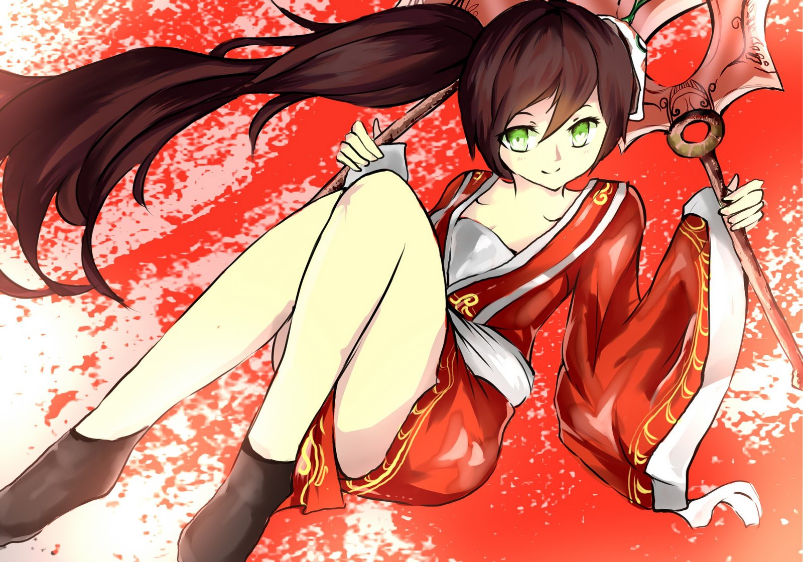 Blood Moon Akali by 雷恩Rennes League of Legends Artwork Wallpaper lol