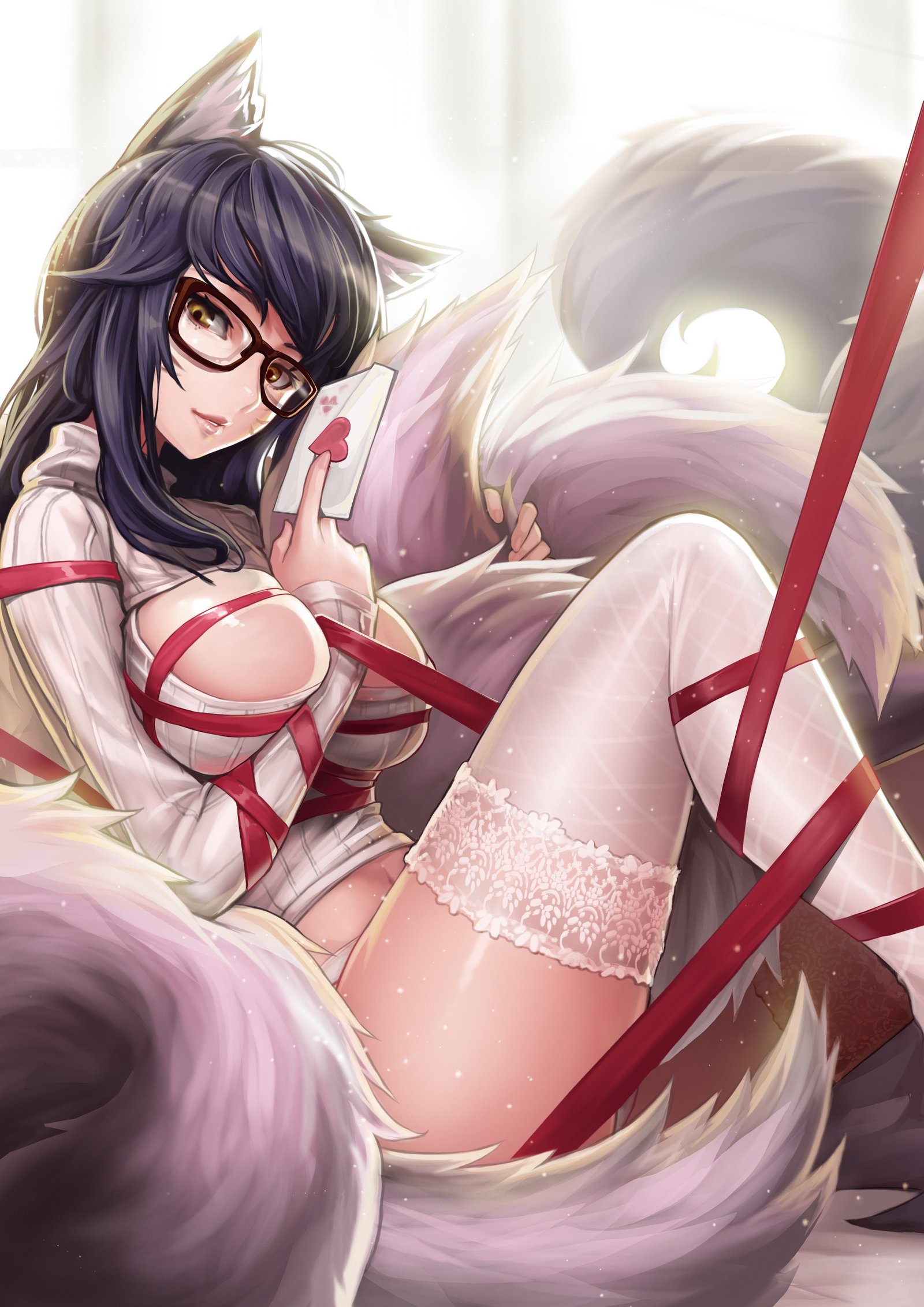 Ahri by goomrrat (3) League of Legends Fan Art Artwork Wallpaper lol