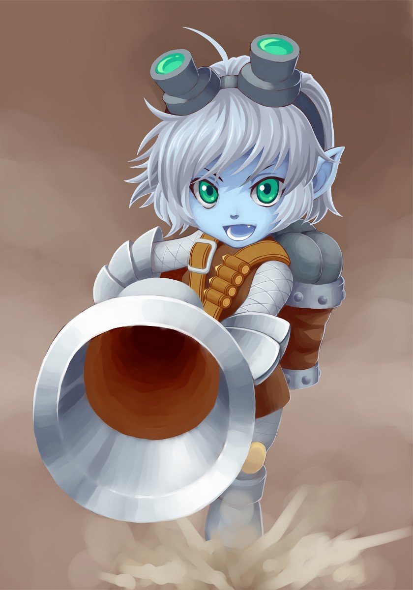 Tristana by いぶし HD Wallpaper Fan Art Artwork League of Legends lol