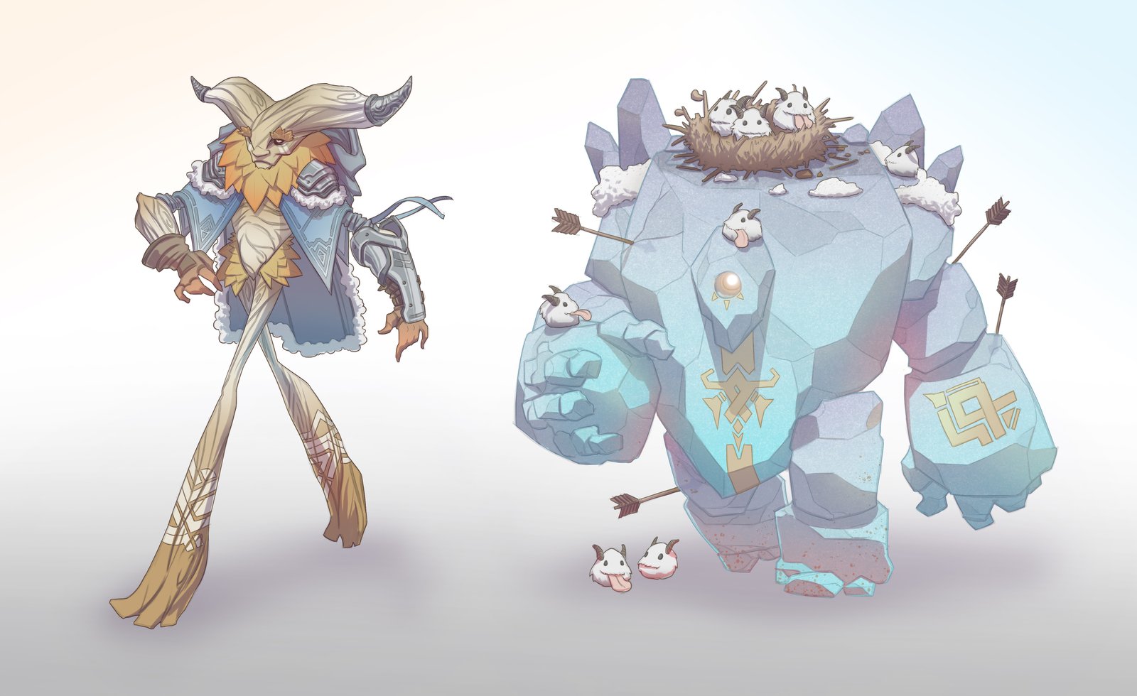 Freljord Ivern (Skin Concept) by BrotherBaston HD Wallpaper Fan Art Artwork League of Legends lol