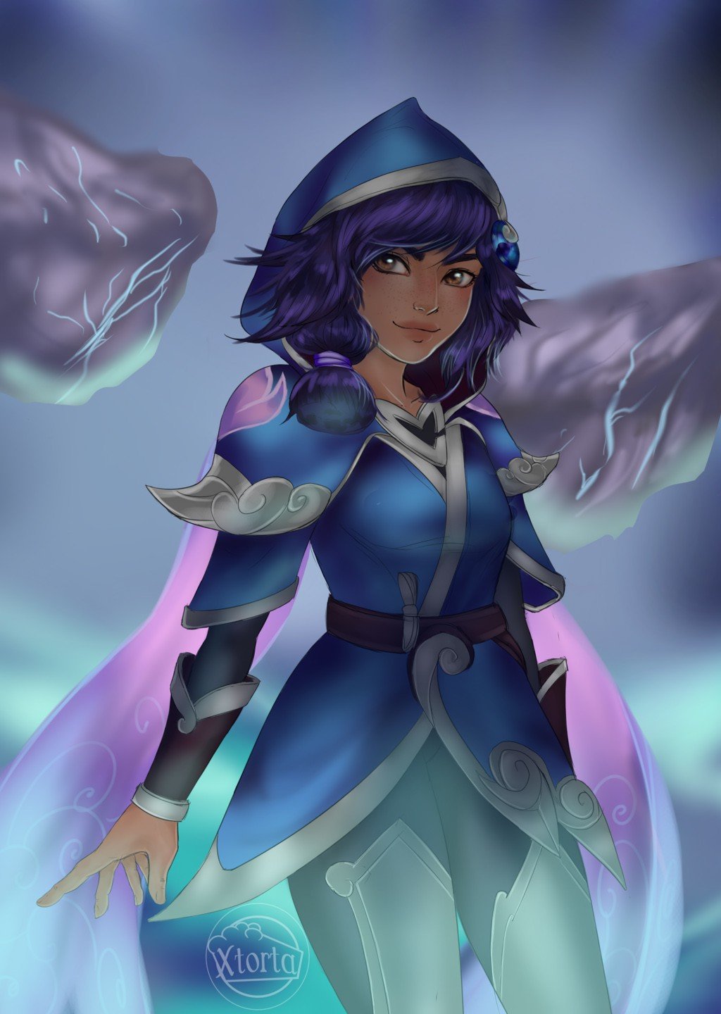 SSG Taliyah by xTORTA HD Wallpaper Background Fan Art Artwork League of Legends lol