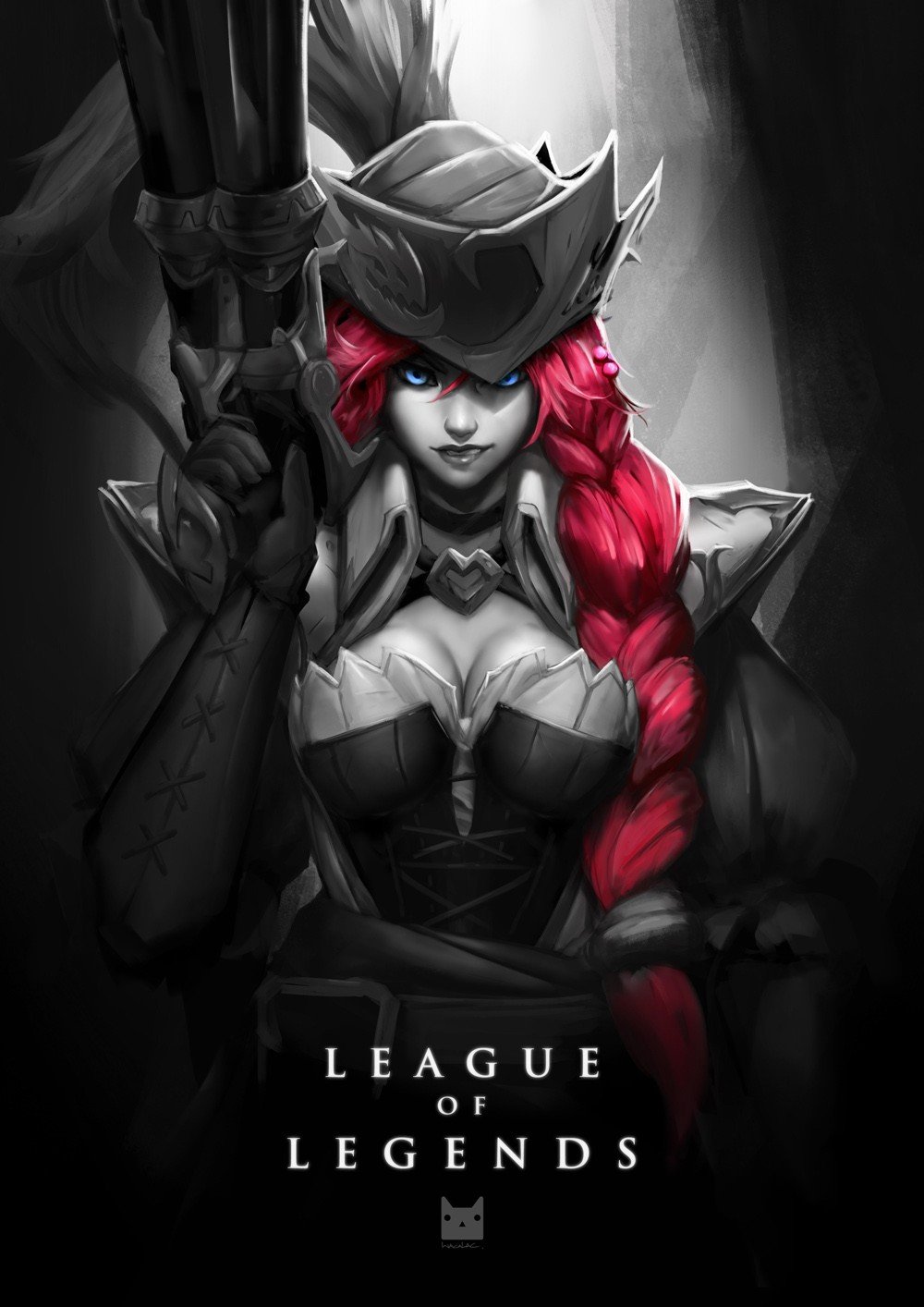 Captain Fortune by wacalac HD Wallpaper Fan Art Artwork League of Legends lol
