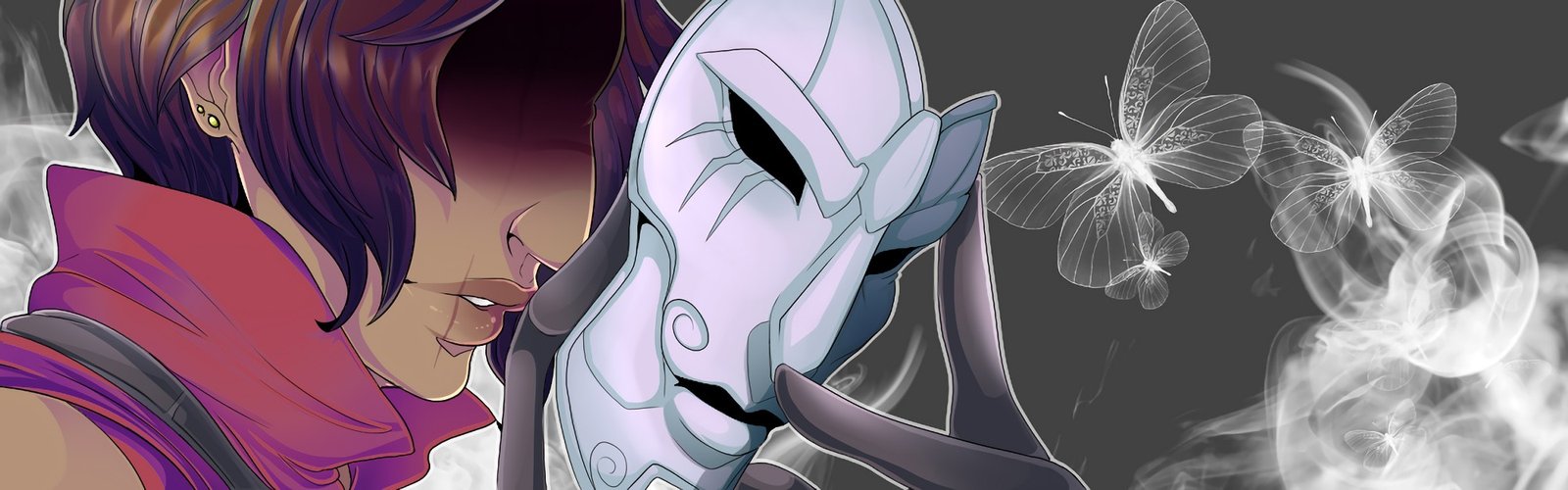 Jhin Behind the Mask by Mitzbehaven League of Legends Artwork Wallpaper lol