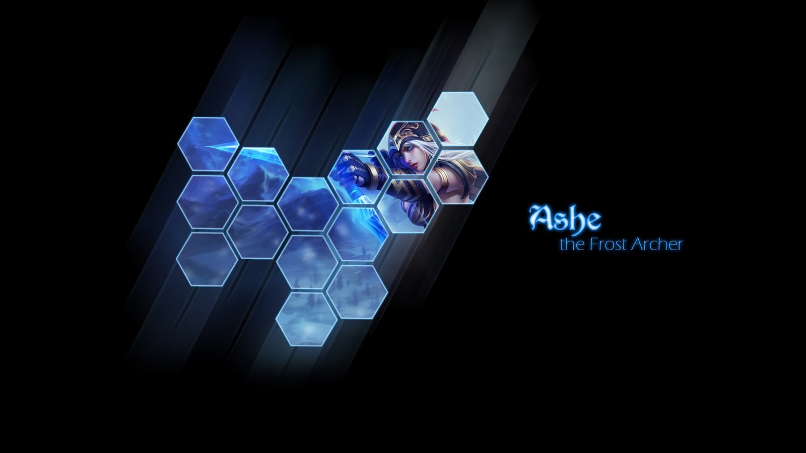 Ashe by muamerART HD Wallpaper Fan Art Artwork League of Legends lol