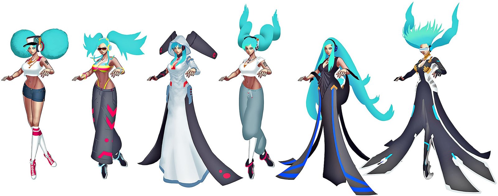 DJ Sona Concept Art (6) League of Legends Artwork Wallpaper lol
