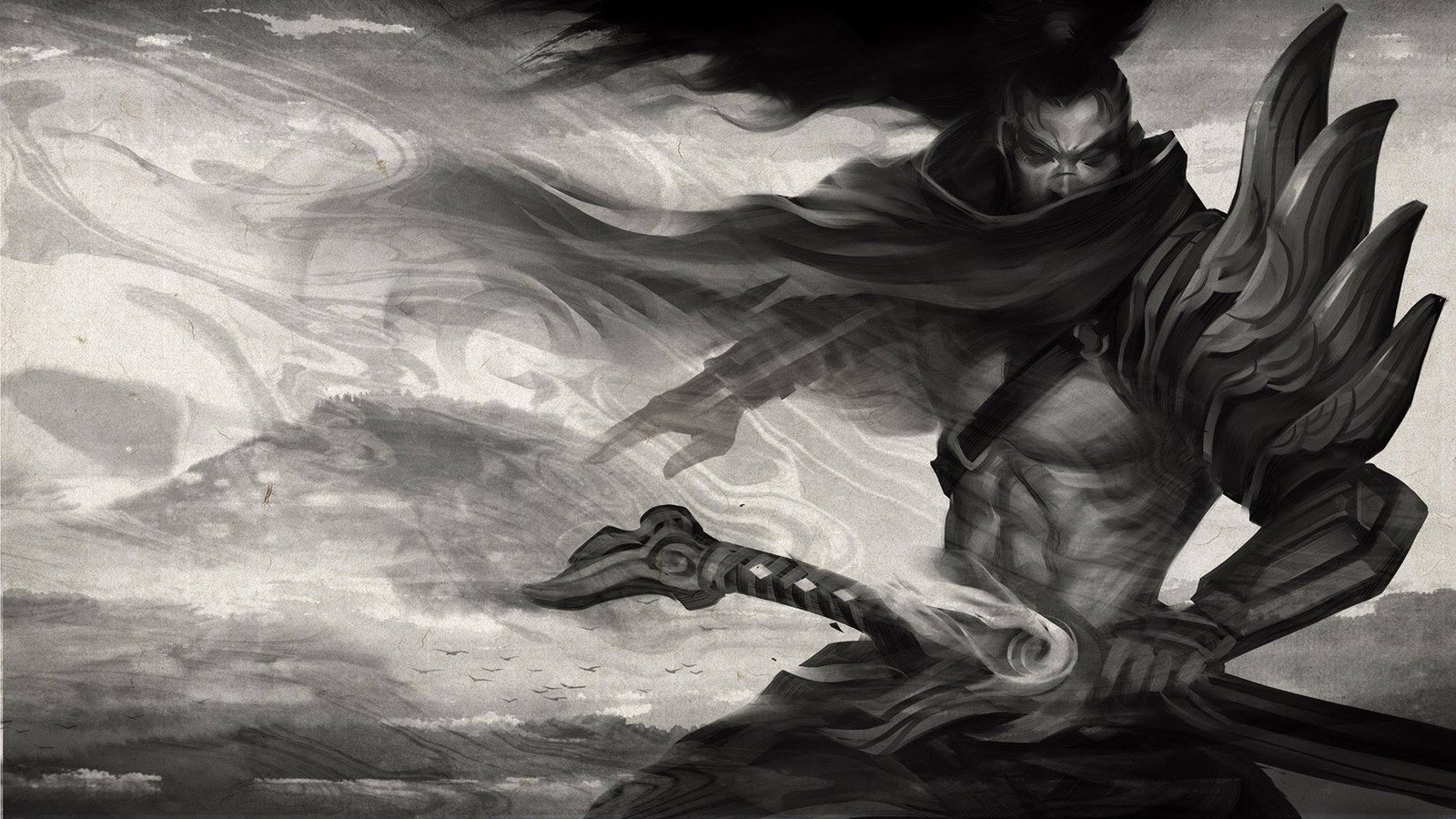 Black & White Yasuo