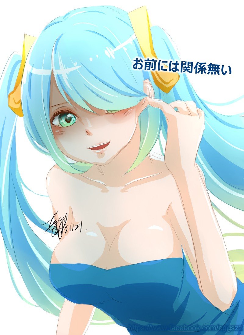 Sona by 蛋蛋 (2) HD Wallpaper Fan Art Artwork League of Legends lol