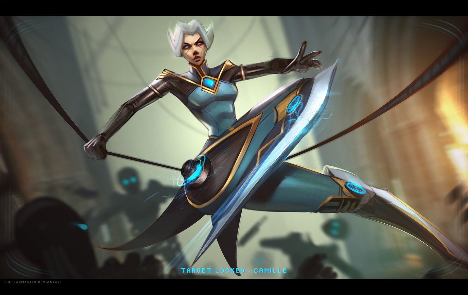 Camille by TheFearMaster League of Legends Fan Art Artwork Wallpaper lol