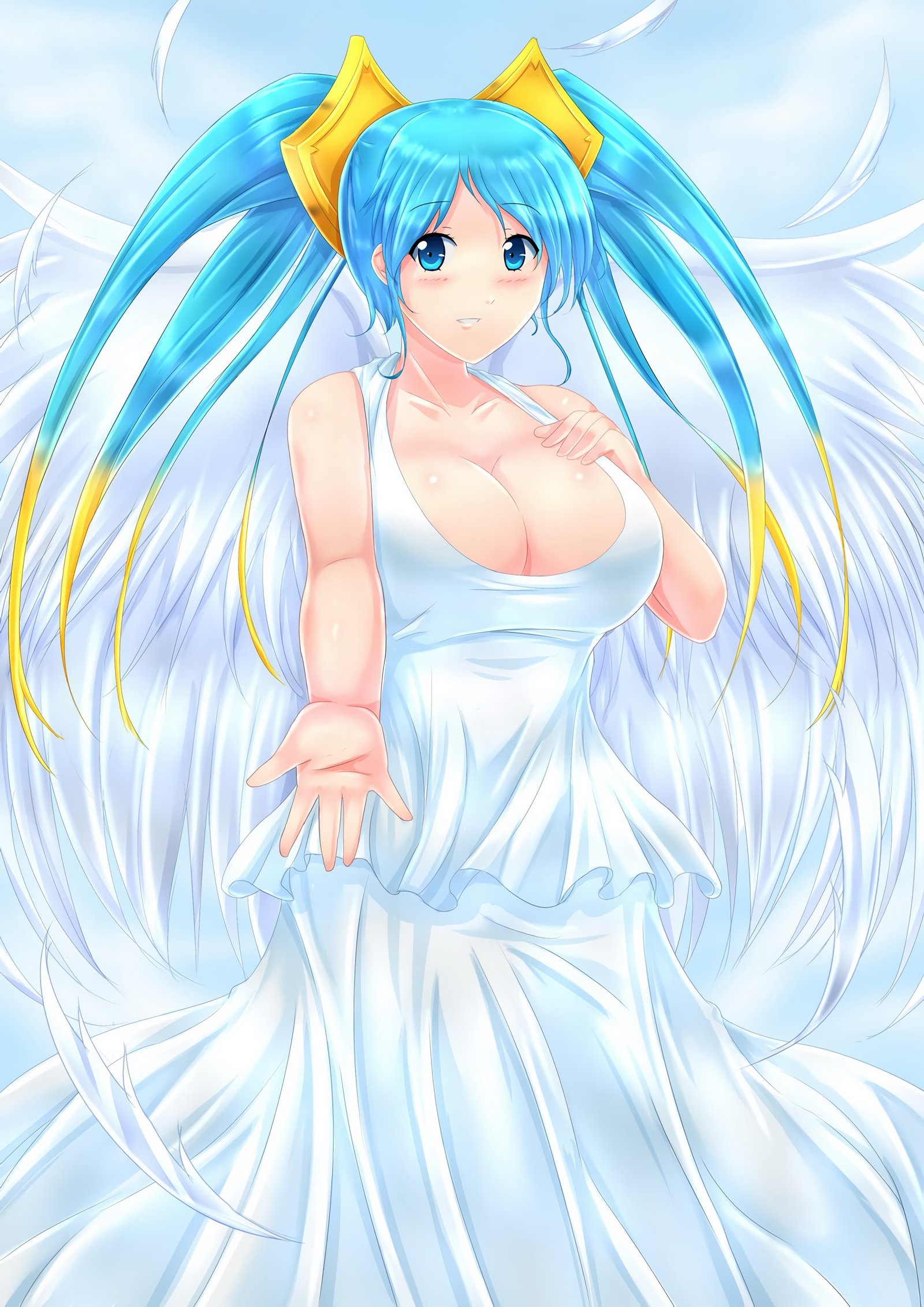 Wedding Sona by Xano501 HD Wallpaper Fan Art Artwork League of Legends lol