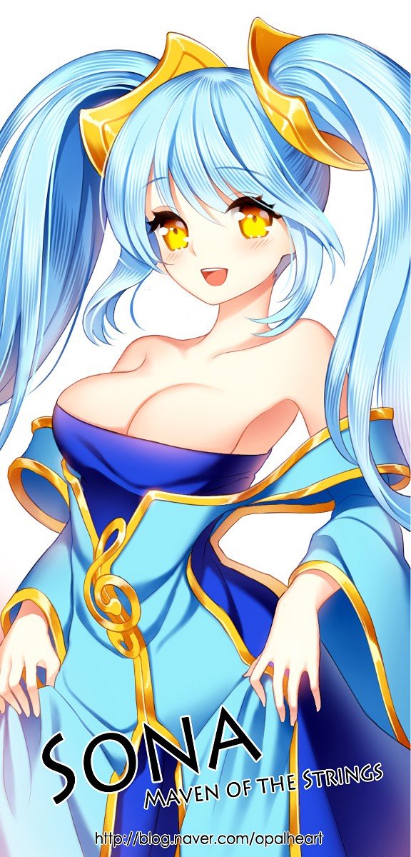 Sona by Opalheart HD Wallpaper Fan Art Artwork League of Legends lol