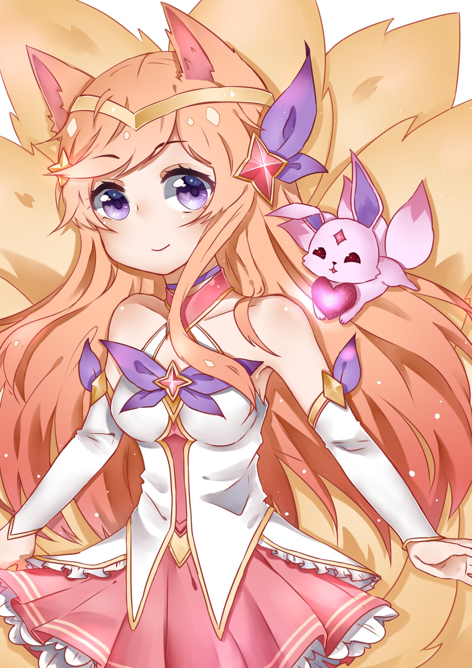 Star Guardian Ahri Wallpapers Fan Arts League Of Legends Lol Stats