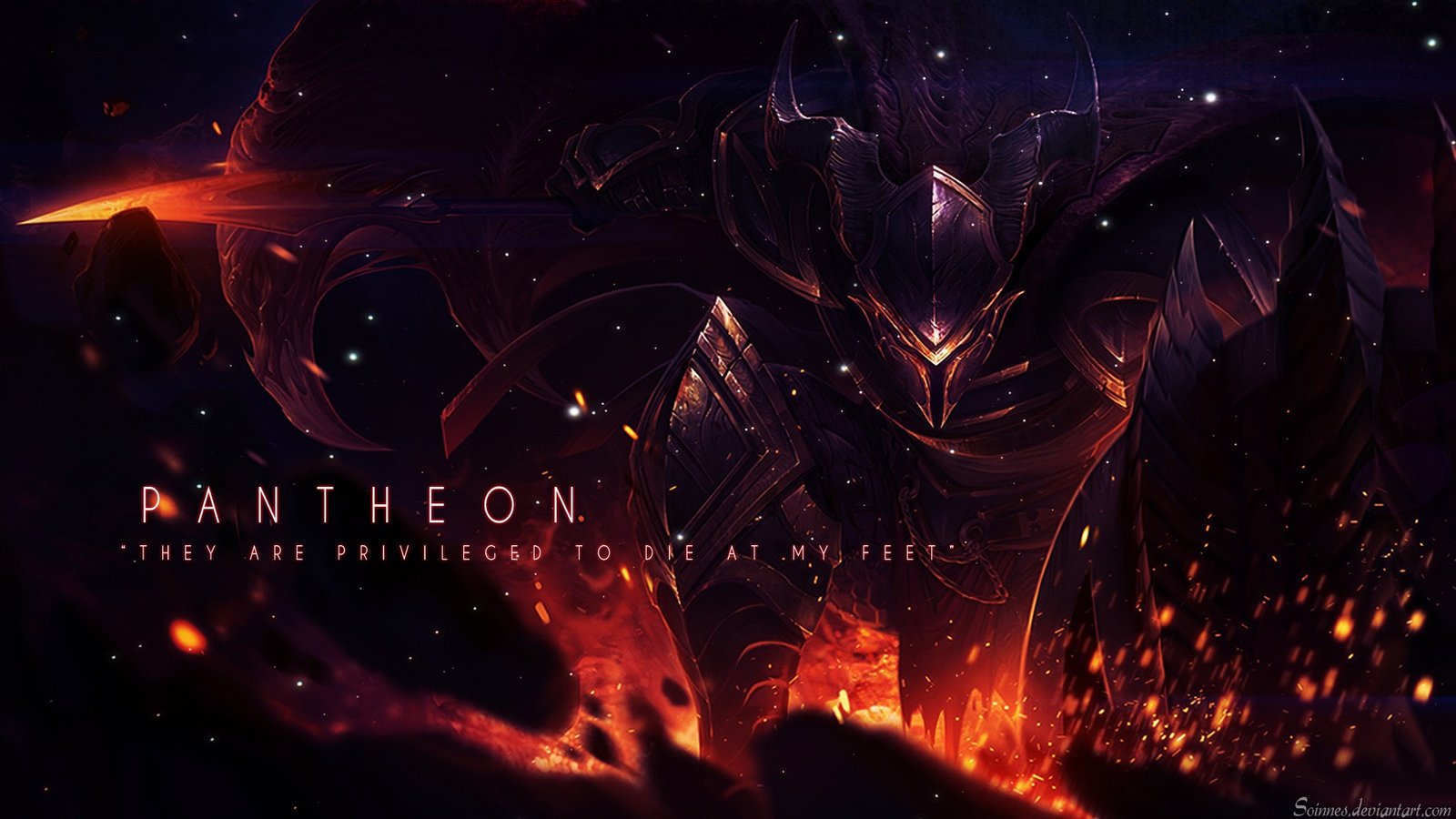 Dragonslayer Pantheon by Soinnes HD Wallpaper Fan Artwork League of Legends lol