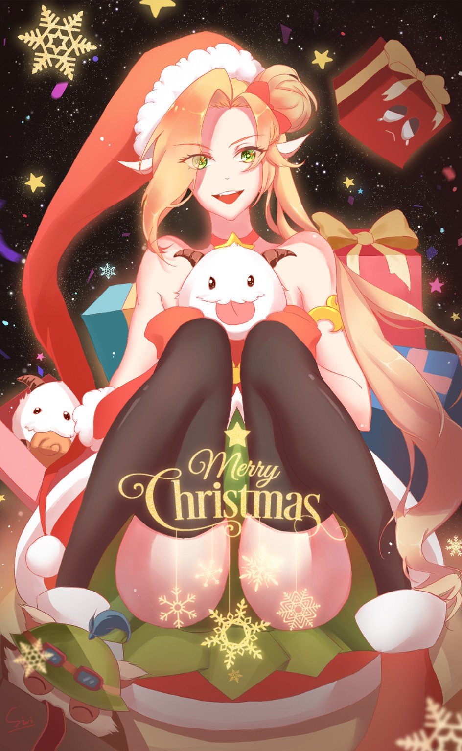 Ambitious Elf Jinx by 阿喵sivi_ HD Wallpaper Background Fan Art Artwork League of Legends lol