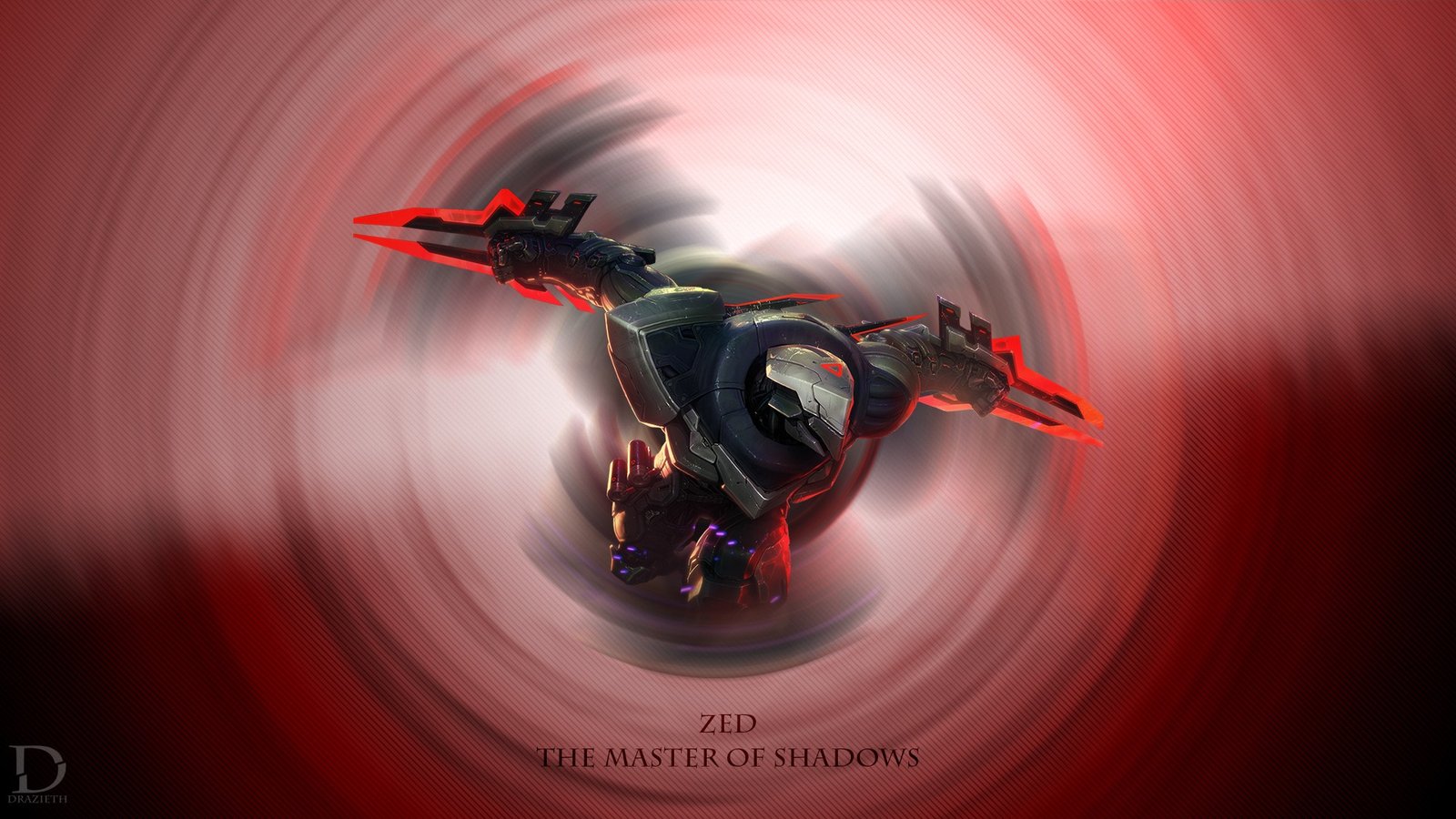 PROJECT Zed by Drazieth HD Wallpaper Fan Art Artwork League of Legends lol