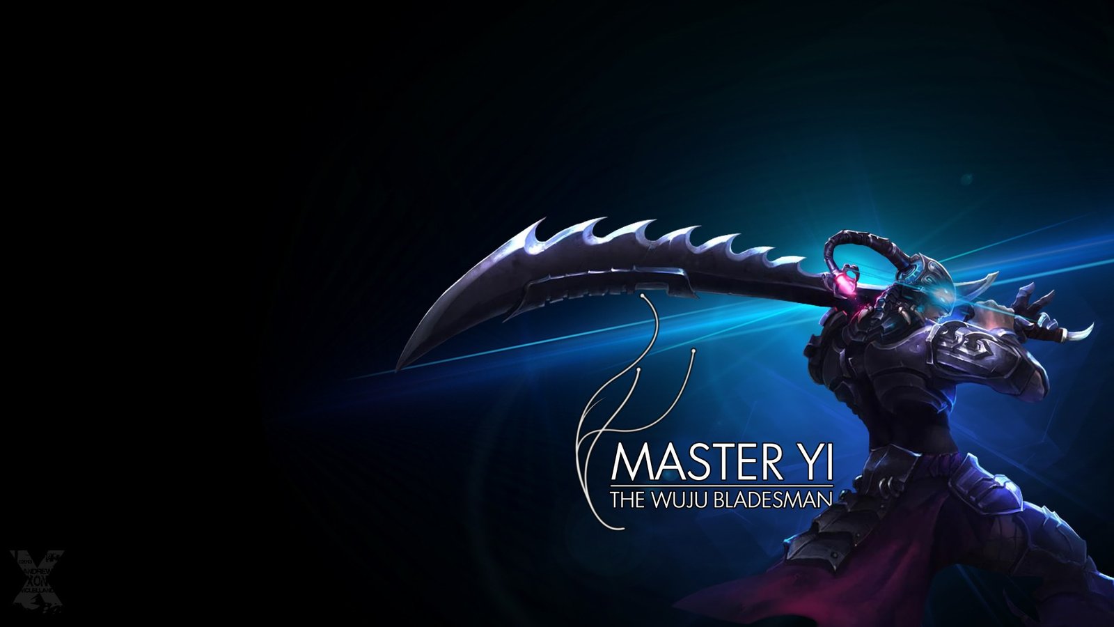 Headhunter Master Yi by XONSOLE HD Wallpaper Fan Art Artwork League of Legends lol