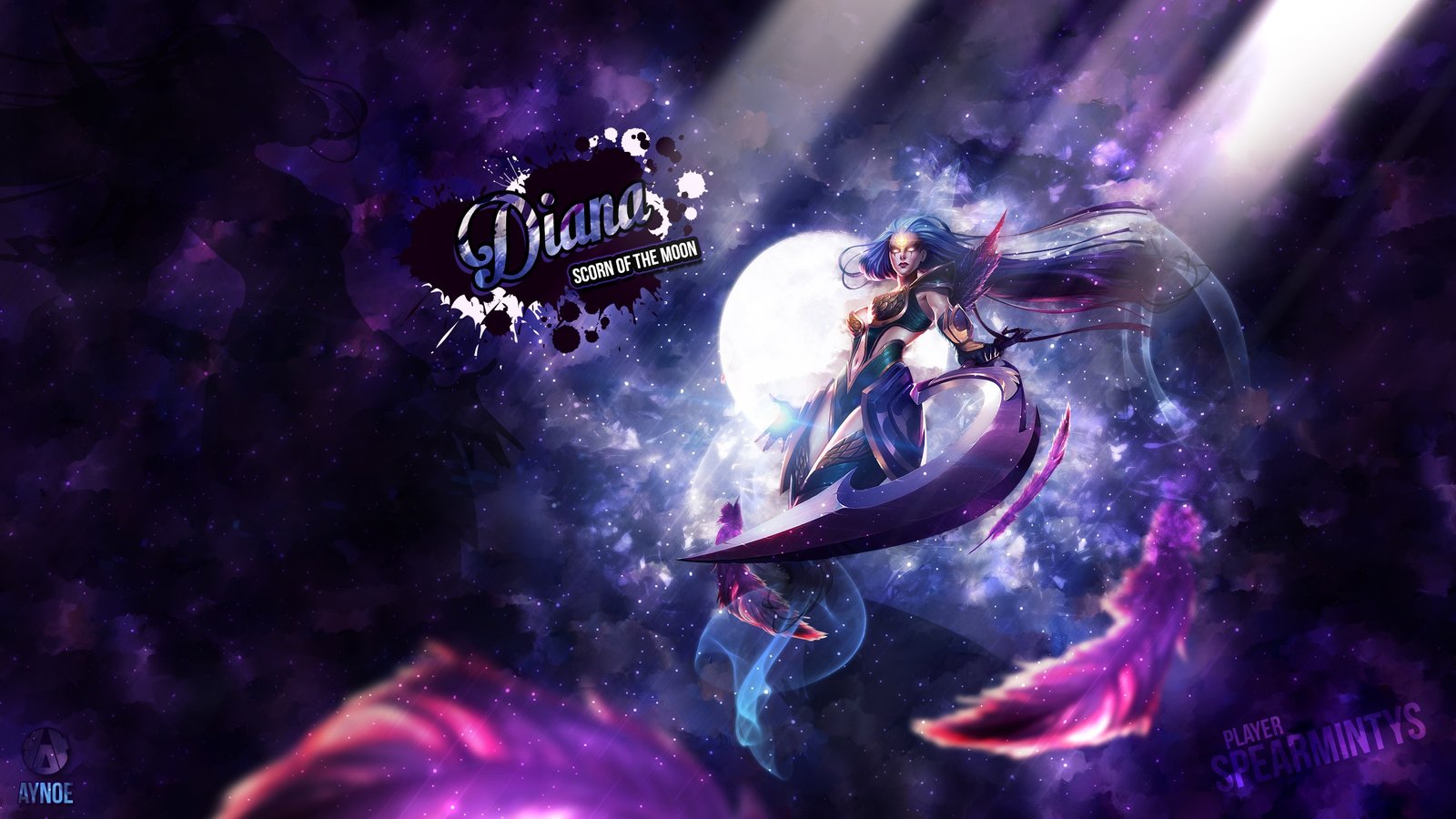 Dark Valkyrie Diana | Wallpapers & Fan Arts | League Of Legends | LoL Stats